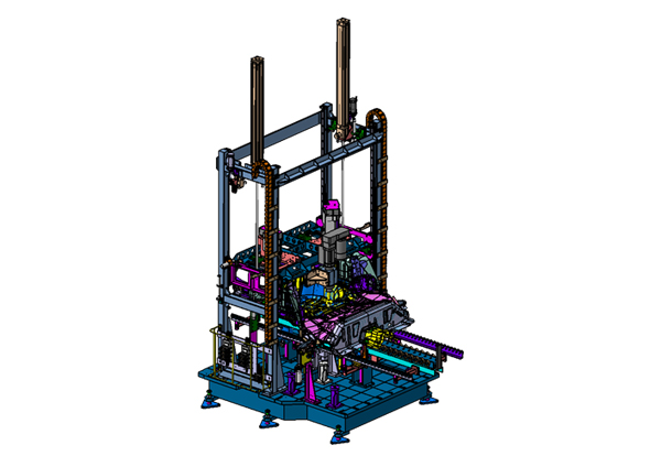 Postazione foratura CNG